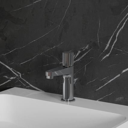 OMNIRES CT8010CR - Miješalica za umivaonik CONTOUR 16,6 cm sjajni krom