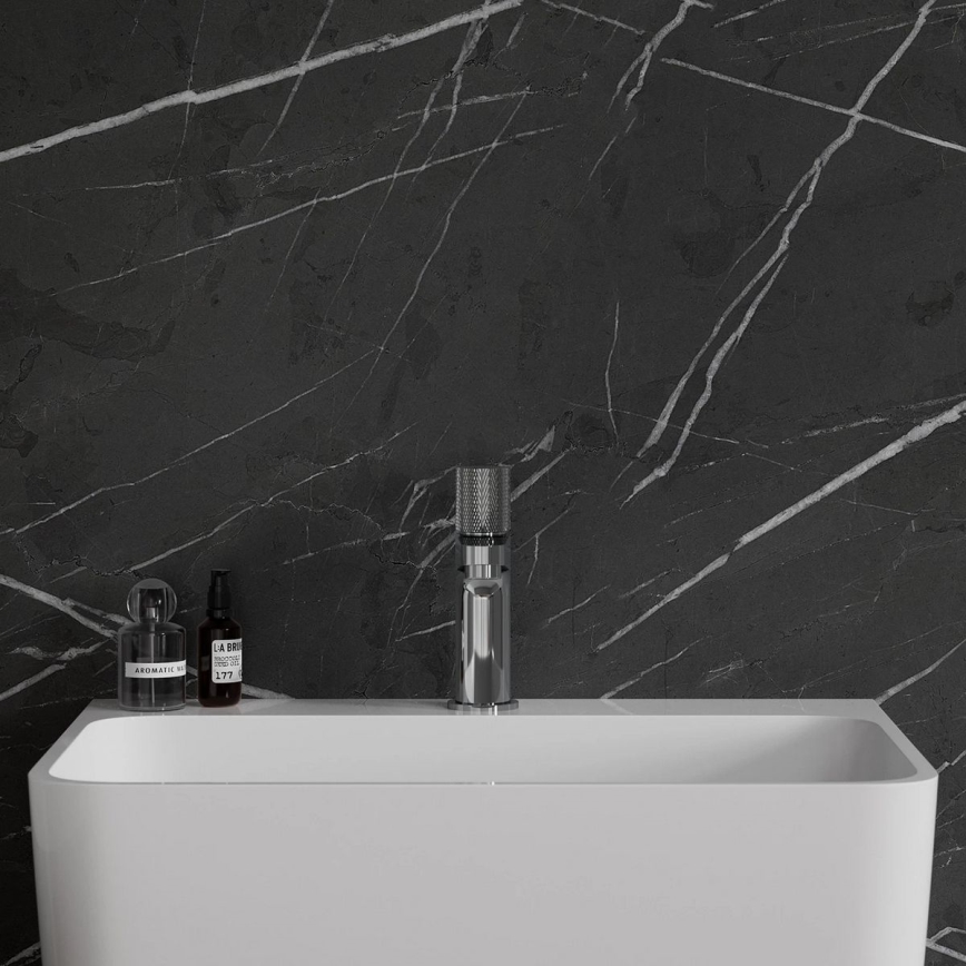 OMNIRES CT8010CR - Miješalica za umivaonik CONTOUR 16,6 cm sjajni krom