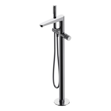 OMNIRES CT8033CR - Samostojeći set za kadu s baterijom CONTOUR sjajni krom