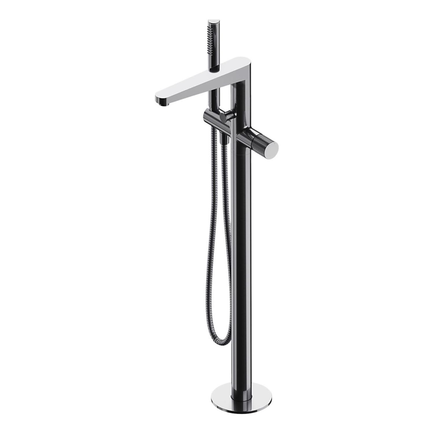 OMNIRES CT8033CR - Samostojeći set za kadu s baterijom CONTOUR sjajni krom