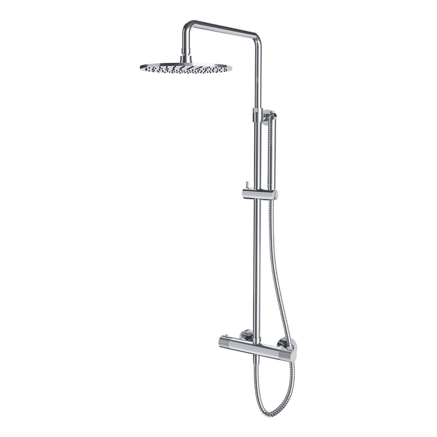 OMNIRES CT8044CR - Set za tuširanje s termostatskom miješalicom CONTOUR sjajni krom