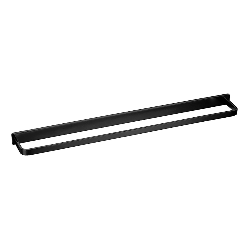 OMNIRES DA70216BL- Zidni držač za ručnike DARLING 61 cm polumat crna
