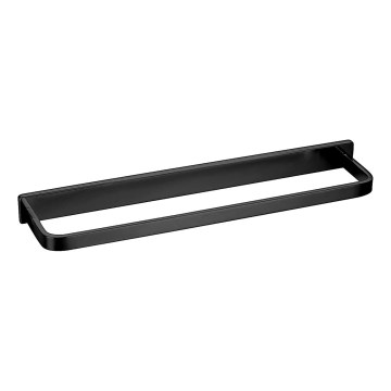 OMNIRES DA70230BL - Zidni držač za ručnike DARLING 37 cm polumat crna
