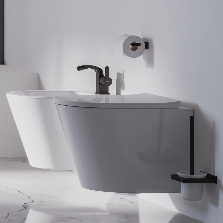 OMNIRES DA70510BL - Držač toaletnog papira DARLING polumat crna