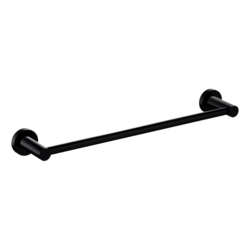 OMNIRES MP60214BL - Zidni držač za ručnike MODERN PROJECT 40 cm mat crna