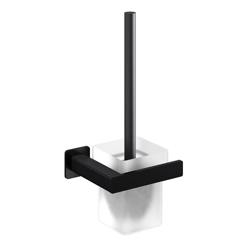 OMNIRES NL80620BL - Zidna četka za WC NELSON mat crna