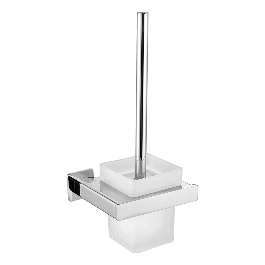 OMNIRES NL80620CR - Zidna četka za WC NELSON sjajni krom