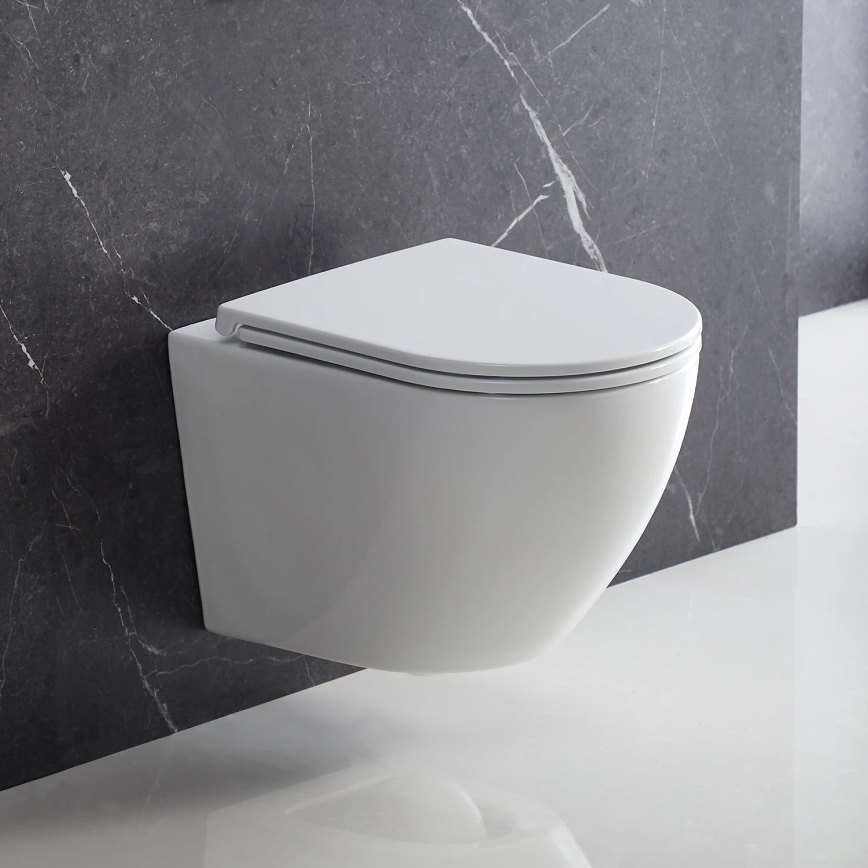 OMNIRES OTTAWADEBP - WC daska SoftClose OTTAWA duroplast/sjajna bijela