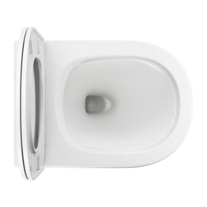 OMNIRES OTTAWAMWBM - Viseća WC školjka s daskom SoftClose OTTAWA keramika/mat bijela