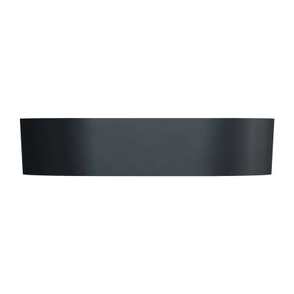 OMNIRES OVOUNBLV - Nadgradni umivaonik OVO 55x36 cm dolomit/mat crna lava