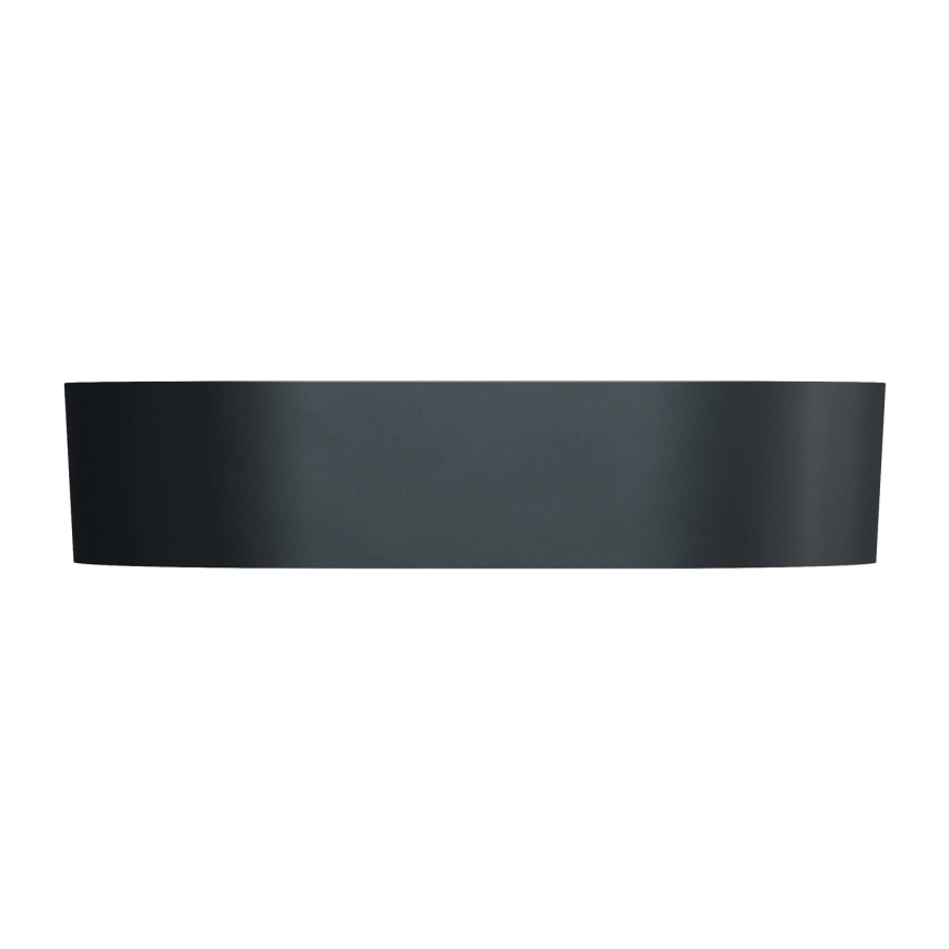 OMNIRES OVOUNBLV - Nadgradni umivaonik OVO 55x36 cm dolomit/mat crna lava