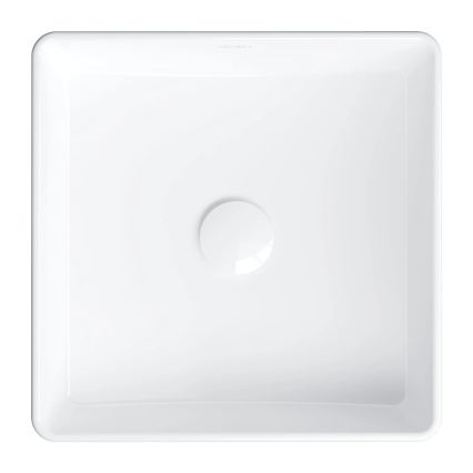 OMNIRES PASADENA360BP - Nadgradni umivaonik PASADENA 36x36 cm keramika/sjajna bijela