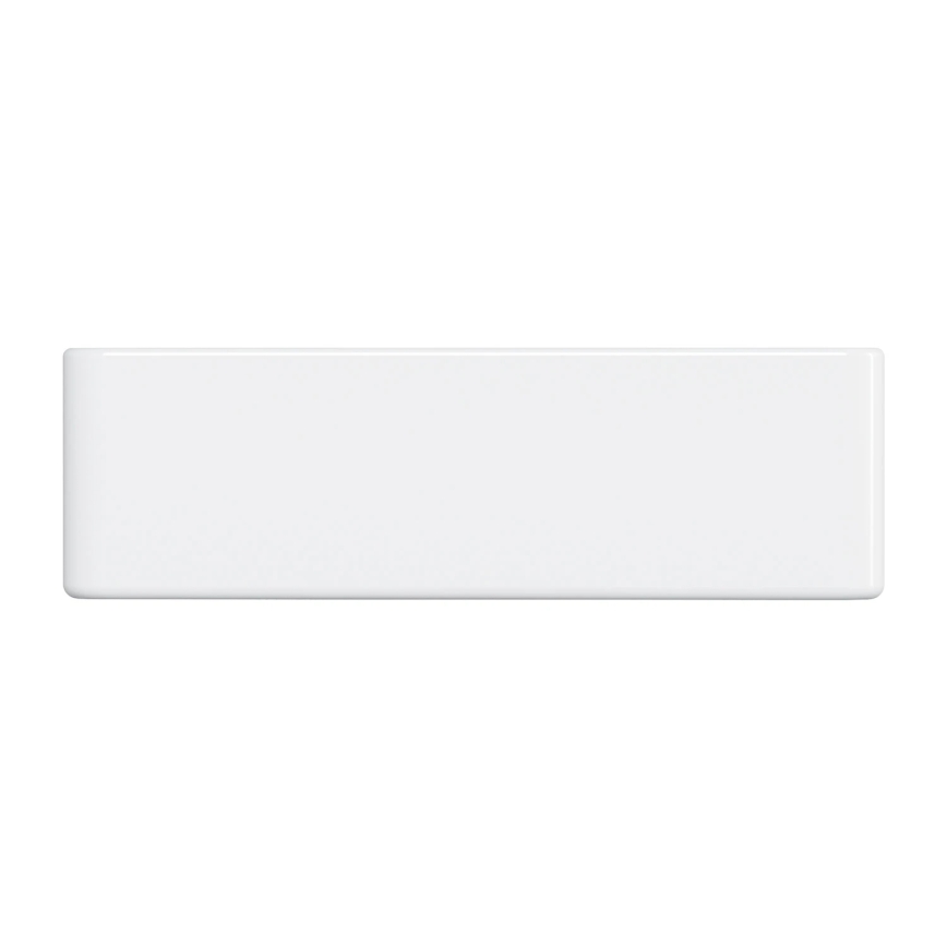 OMNIRES PASADENA360BP - Nadgradni umivaonik PASADENA 36x36 cm keramika/sjajna bijela