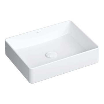 OMNIRES PASADENA470BP - Nadgradni umivaonik PASADENA 47x36 cm keramika/sjajna bijela
