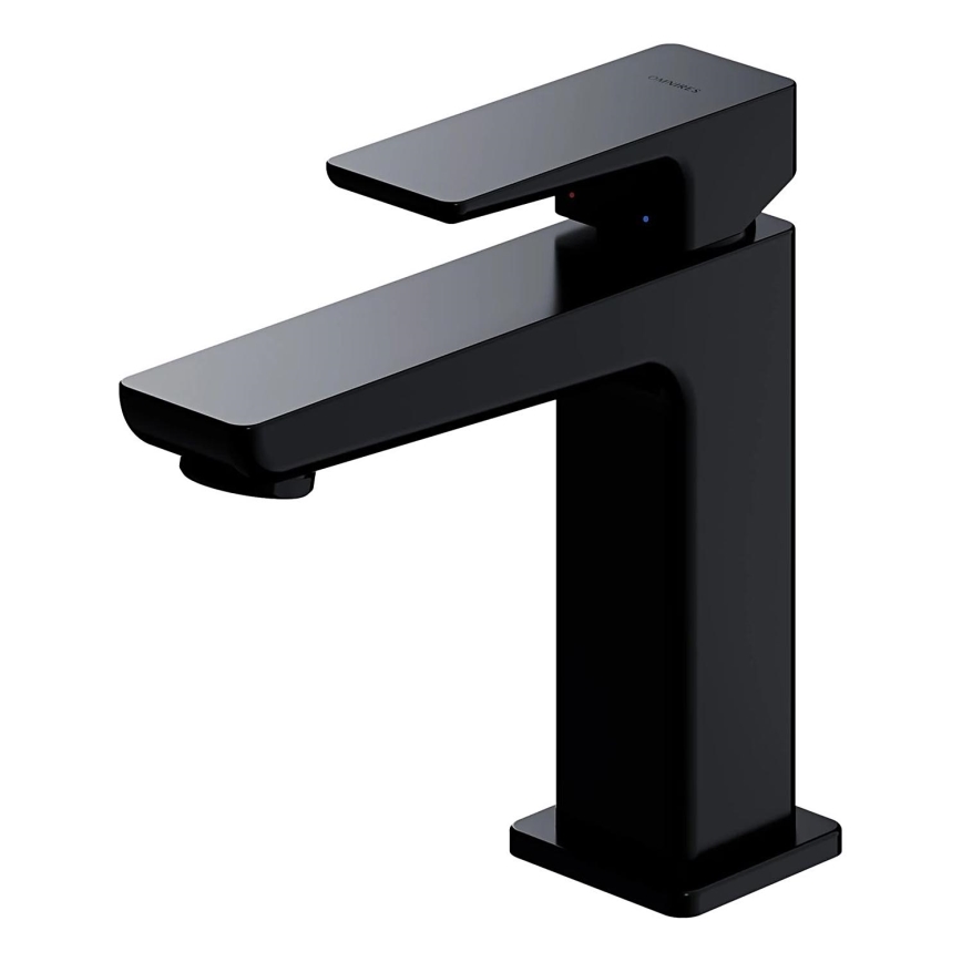 OMNIRES PM7410BL - Miješalica za umivaonik PARMA 15 cm mat crna