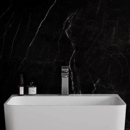 OMNIRES PM7410IN - Slavina za umivaonik PARMA 15 cm brušeni nikl