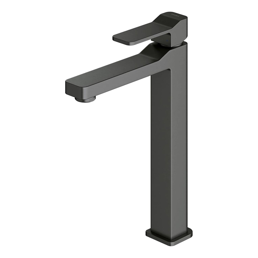OMNIRES SL7712GR - Miješalica za umivaonik SLIDE 27,8 cm četkani grafit