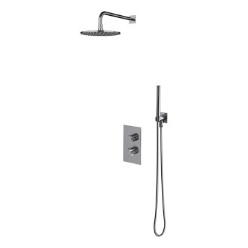 OMNIRES SYSCT11CR - Tuš set s termostatskom podžbuknom baterijom CONTOUR sjajni krom