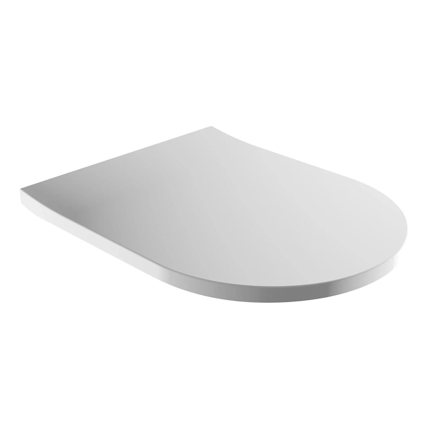 OMNIRES TAMPADEBP - WC daska SoftClose TAMPA duroplast/sjajna bijela