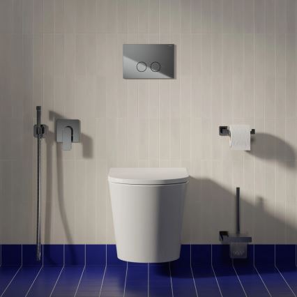 OMNIRES TAMPAMWBP - Viseća WC školjka s daskom SoftClose TAMPA, keramika / sjajna bijela