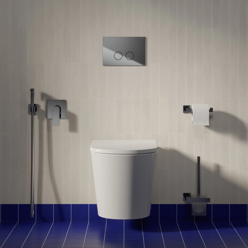 OMNIRES TAMPAMWBP - Viseća WC školjka s daskom SoftClose TAMPA, keramika / sjajna bijela