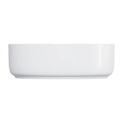 OMNIRES TULSA355BP - Nadgradni umivaonik TULSA Ø 36 cm keramika/sjajna bijela