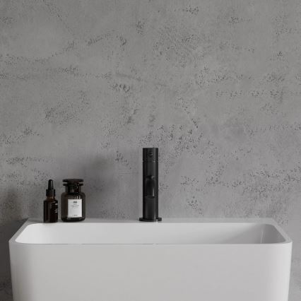 OMNIRES Y1210NBL - Miješalica za umivaonik Y 16,2 cm polumat crna