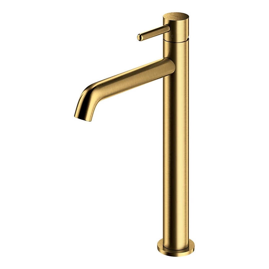 OMNIRES Y1212GLB - Miješalica za umivaonik Y 30,8 cm brušena zlatna