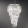 Ondaluce - Kristalni luster na sajli ALEXANDER 10xE14/10W/230V promjer 50 cm sjajni krom