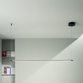 Ondaluce - LED luster podesive svjetline na sajli GENIUS LED/28W/230V crni