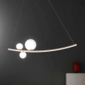 Ondaluce - LED luster s prigušivanjem na sajli ALTALENA LED/48W/230V zlatna/bijela