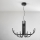 Ondaluce - LED luster s prigušivanjem na sajli NOUVEAU LED/35W/230V pr. 78 cm crna