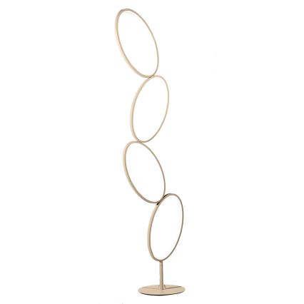 Ondaluce - LED podna lampa RICE s prigušivačem LED/38W/230V 166 cm zlatna