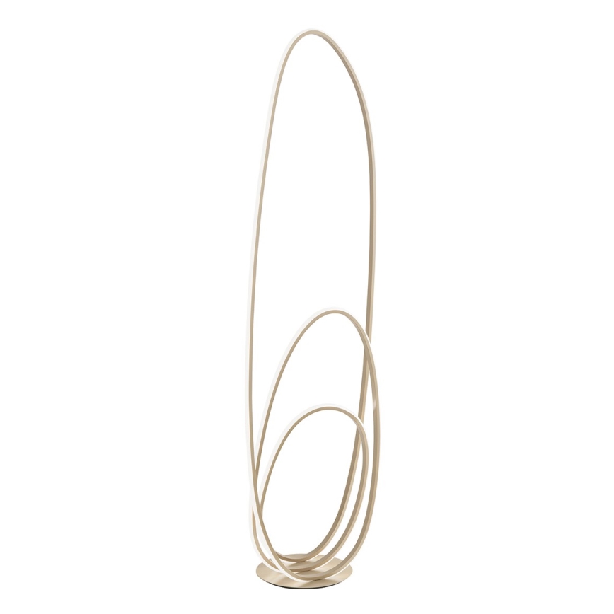 Ondaluce - LED podna lampa s prigušivačem GOLDEN LED/45W/230V zlatna