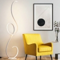 Ondaluce - LED podna lampa s prigušivanjem FLOK LED/44W/230V 152 cm bijela