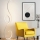 Ondaluce - LED podna lampa s prigušivanjem FLOK LED/44W/230V 152 cm bijela