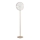 Ondaluce - LED podna lampa s prigušivanjem JOKEY LED/15W/230V 170 cm zlatna/prozirna