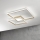 Ondaluce - LED prigušivo stropno svjetlo DOWEL LED/46W/230V 55x55 cm zlatno
