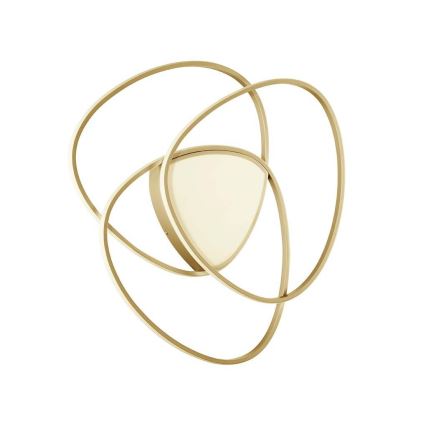 Ondaluce - LED prigušivo stropno svjetlo ROSE LED/60W/230V zlatno