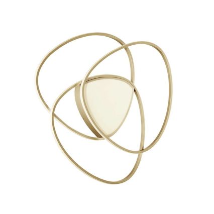 Ondaluce - LED prigušivo stropno svjetlo ROSE LED/70W/230V zlatna