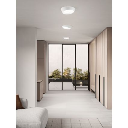 Ondaluce - Prigušivo LED stropno svjetlo HALF LED/25W/230V 3000/4000K pr. 38,5 cm bijelo