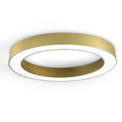 Ondaluce - LED prigušivo stropno svjetlo GLOBUS LED/40W/230V 3000/4000K, promjer 60 cm, zlatno