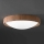 Ondaluce - LED stropno svjetlo CONCRETE LED/20W/230V Ø 41 cm beton/smeđa