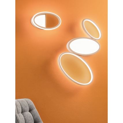 Ondaluce - LED stropno svjetlo RICE s mogućnošću prigušivanja LED/25W/230V 38x63 cm zlatno