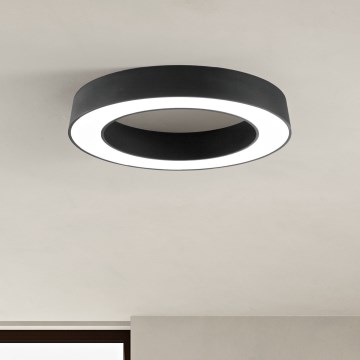 Ondaluce - LED stropno svjetlo s prigušivanjem GLOBUS LED/80W/230V 3000/4000K Ø 100 cm crna