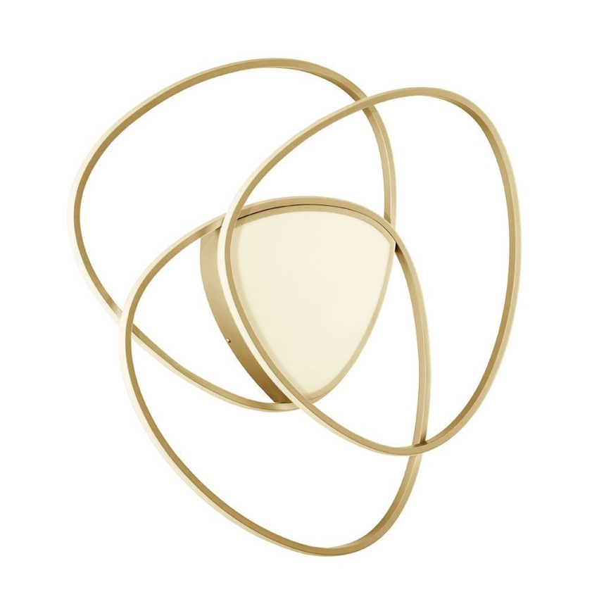 Ondaluce - LED stropno svjetlo s prigušivanjem ROSE LED/80W/230V zlatno