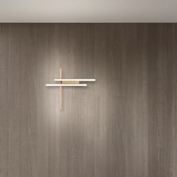 Ondaluce - LED zidna svjetiljka MOVIDA LED/20W/230V s mogućnošću prigušivanja, zlatna