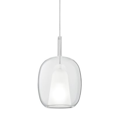 Ondaluce - Luster na sajli THELMA 1xE27/15W/230V Ø 19,5 cm zlatan/proziran