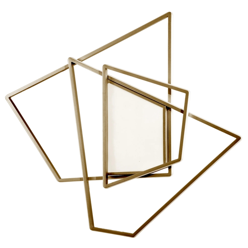 Ondaluce - Prigušiva stropna svjetiljka GALAXY LED/90W/230V zlatna