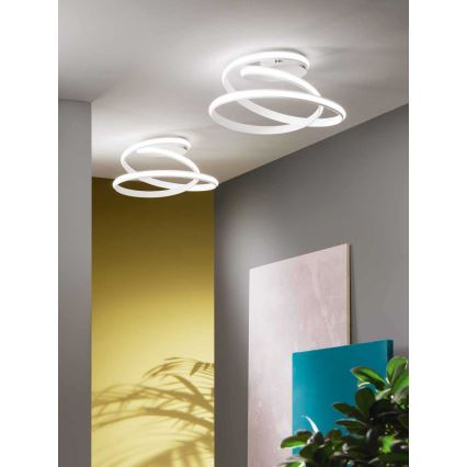 Ondaluce - prigušivo LED stropno svjetlo VUELTA LED/37W/230V Ø 55 cm bijelo